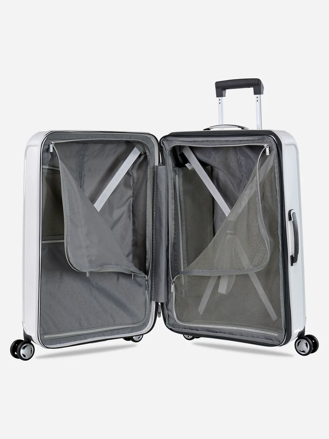 Eminent Aegis Trolley Medio Espandibile Bianco Rigido