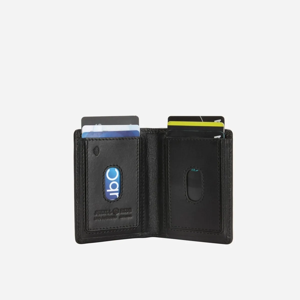 Jekyll & Hide Texas porta carte elastico nero RFID