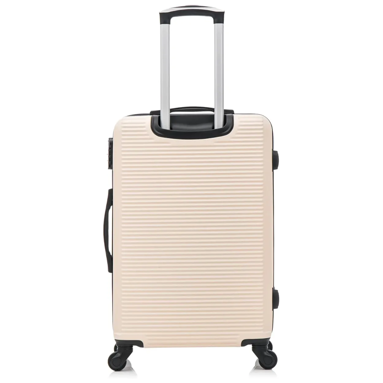 CELIMS Stiva Valigia ABS Beige 65cm 20kg rigida con TSA