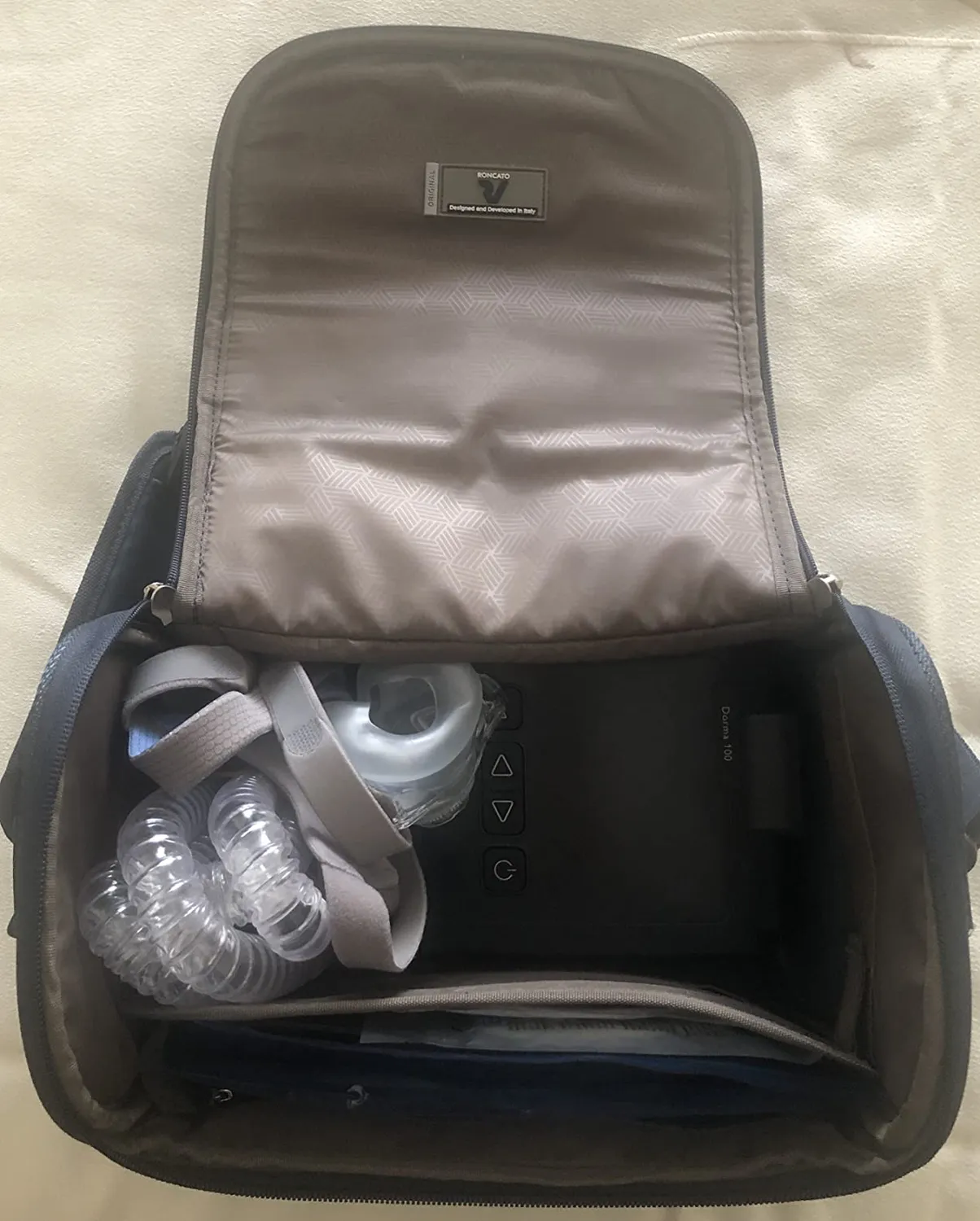Roncato Joy beauty case antracite rigido
