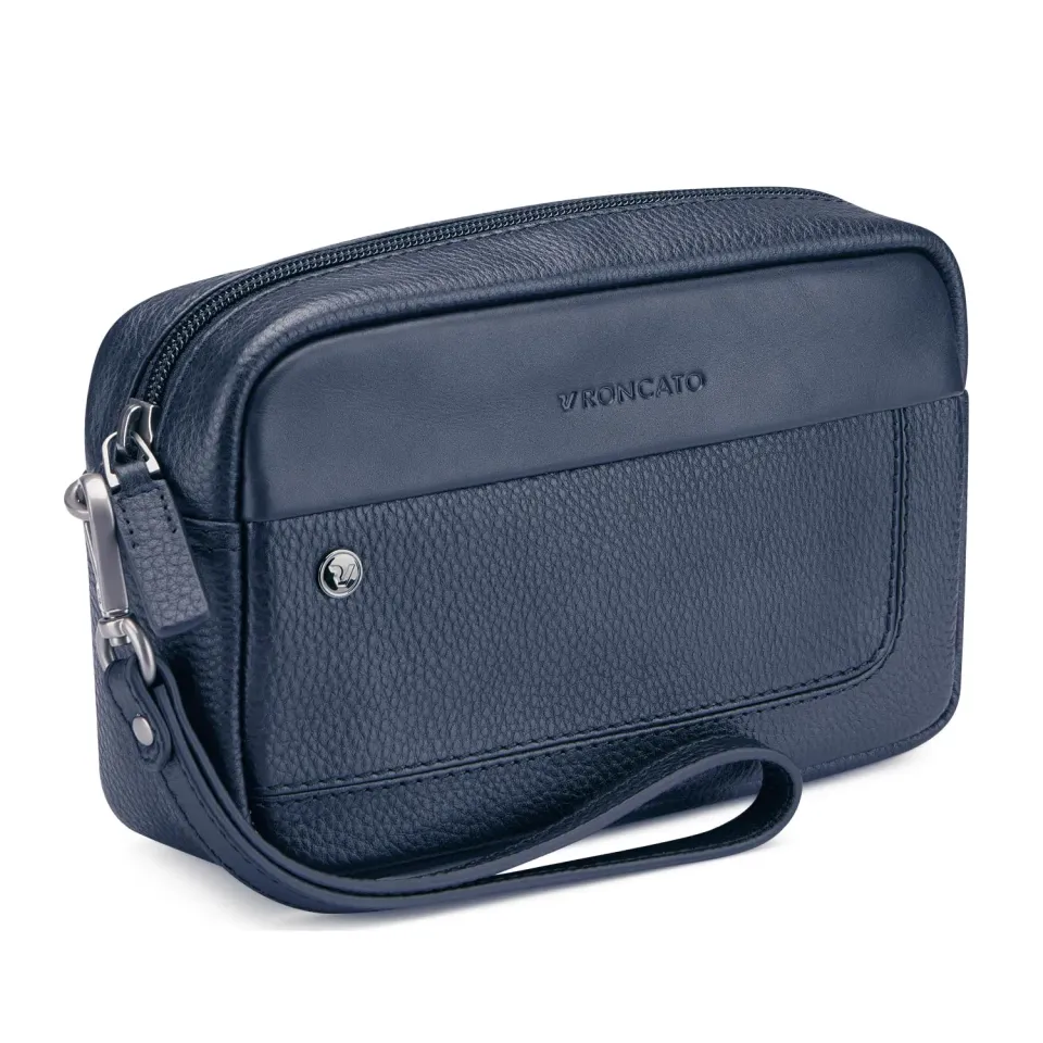 Roncato Alaska borsello uomo Nero 3 scomparti