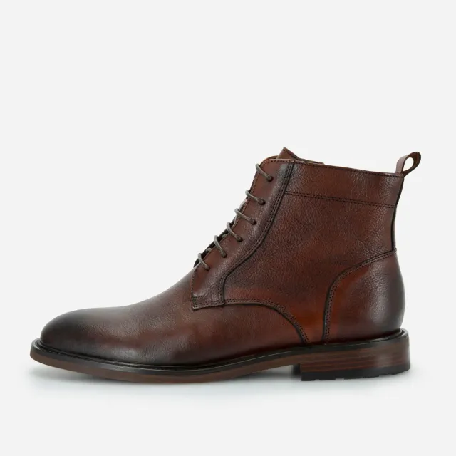 Jekyll & Hide Ankle Zip Boot Stivale Marrone Pelle Zip