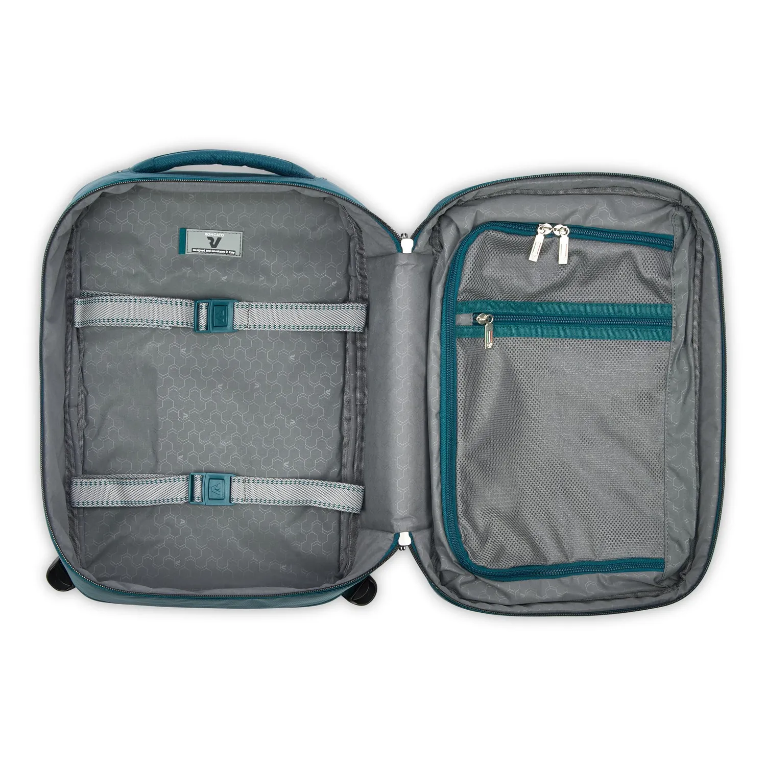 Roncato City 3.0 Zaino Ryanair 40x25x15/20 Verde Bottiglia 15L