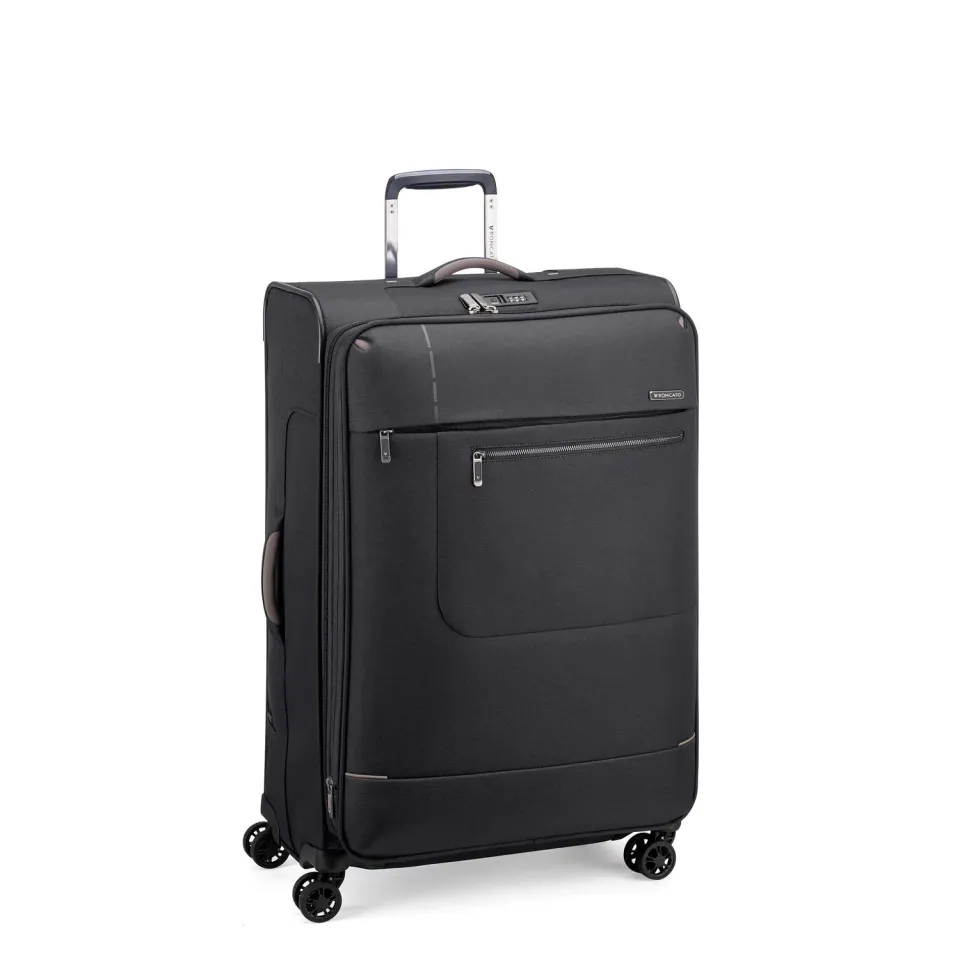 Roncato Sidetrack Trolley Grande 75 cm Valigia Nero Espandibile