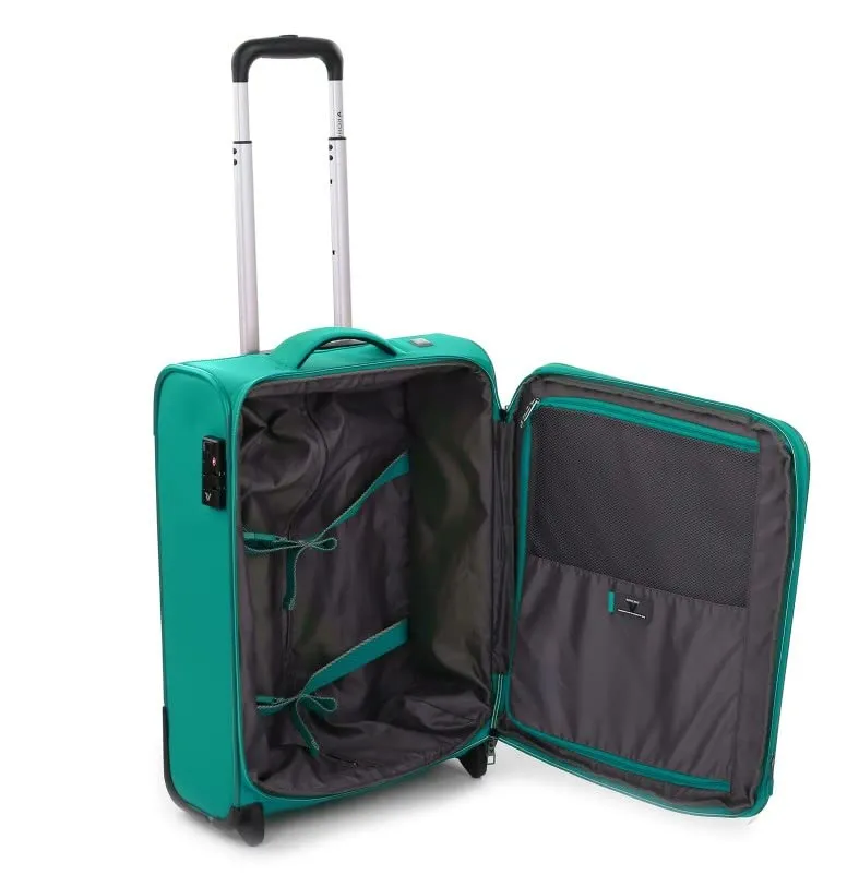 Roncato Evolution trolley cabina 2 ruote espandibile smeraldo