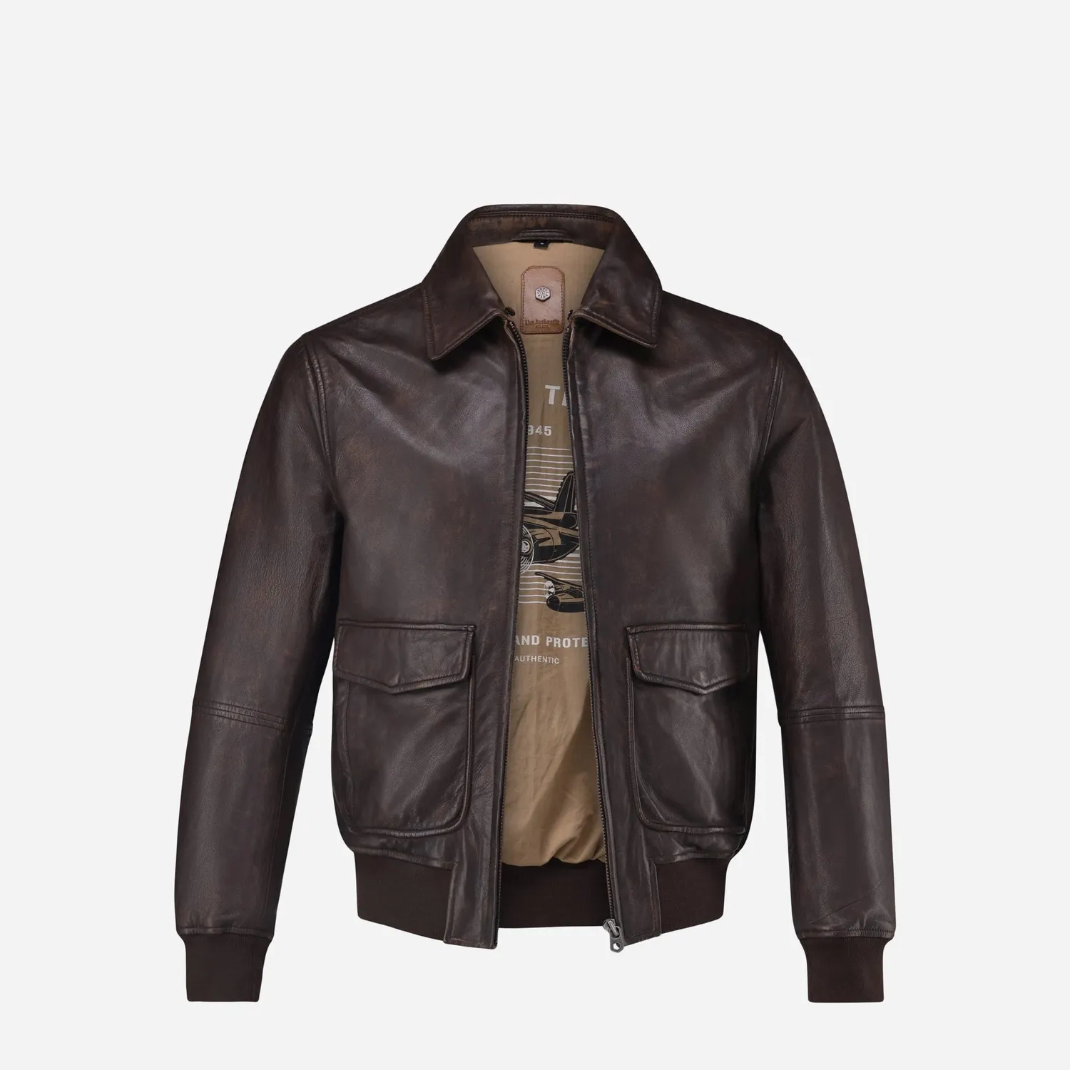 Jekyll Hide Harry giacca pelle uomo nero