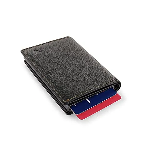Roncato Iron 4.0 portacarte Nero pelle RFID 7x11 cm