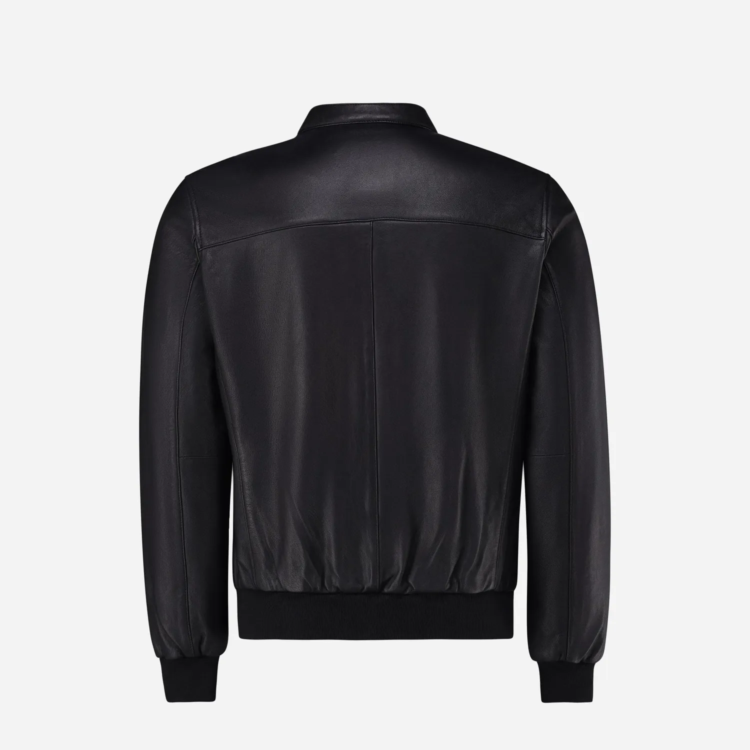 Jekyll & Hide Reeves giacca pelle nera leggera