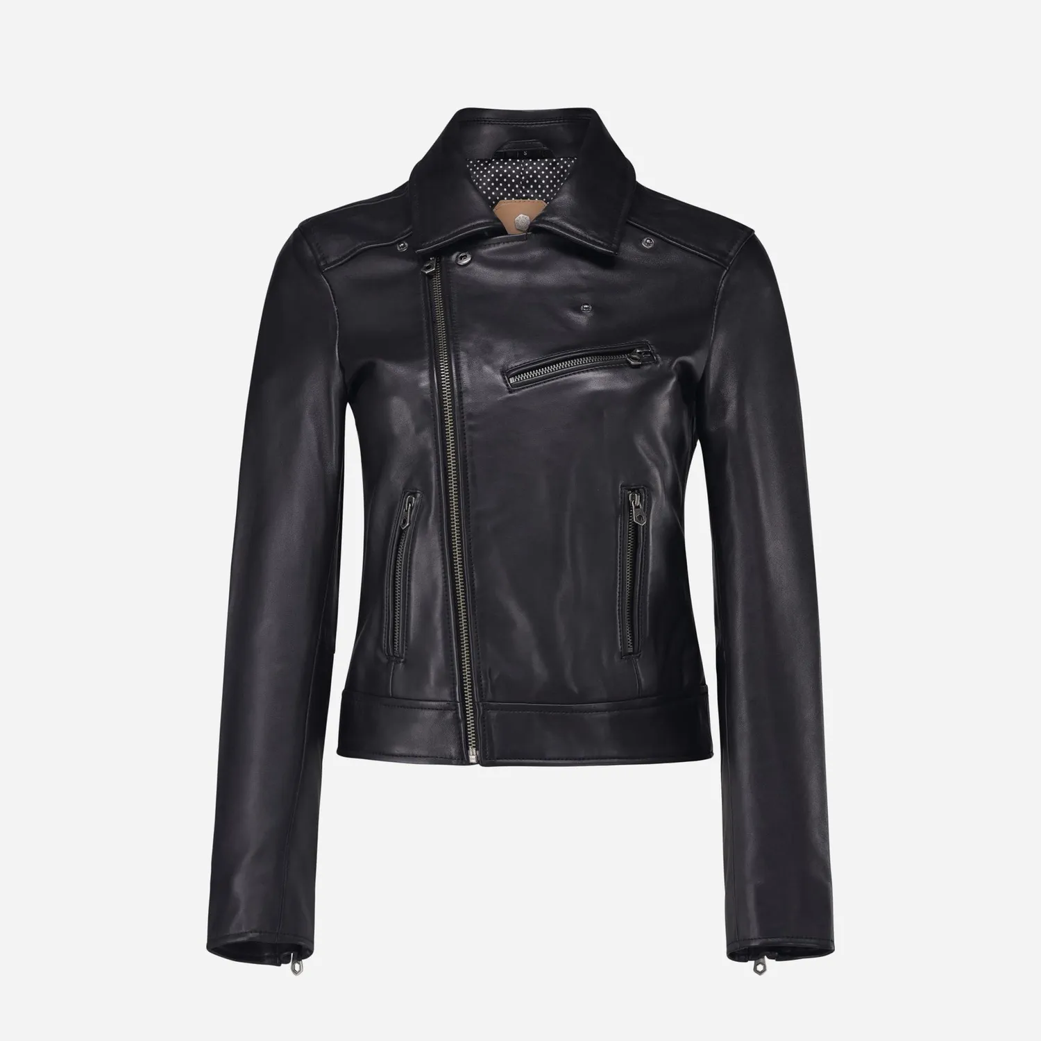 Jekyll & Hide Sophia giubbotto pelle nero donna