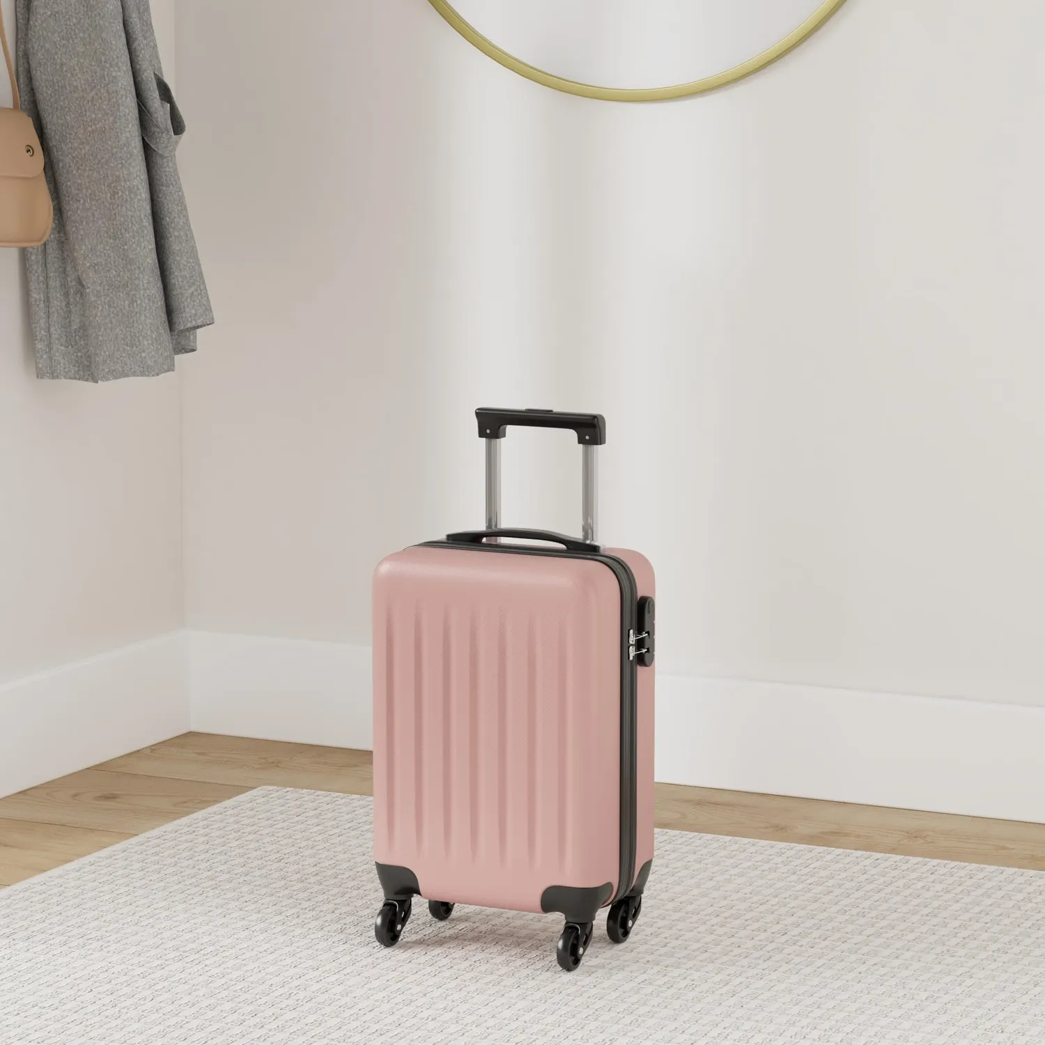 Kono 19" trolley cabina rigido nude 48cm bagaglio a mano