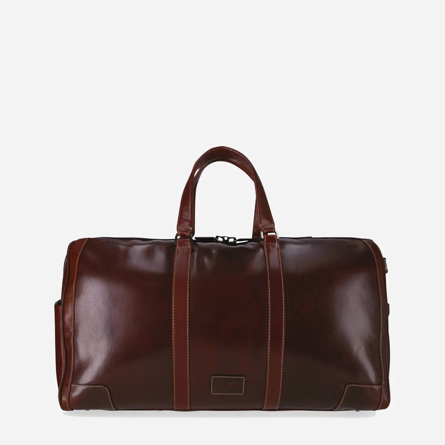 Jekyll & Hide Montana Weekender borsone pelle Mocha RFID