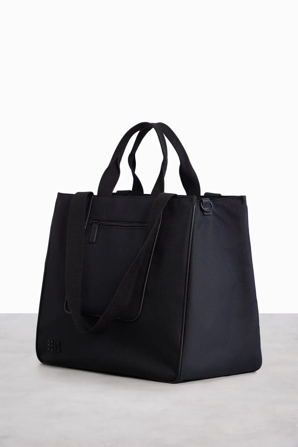 Beis East To West borsa tote nero porta pc