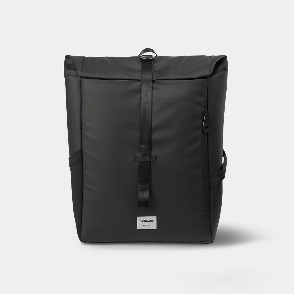 Cabin Max Lyon Iseo Rolltop zaino 40x30x20 nero 24L idrorepellente