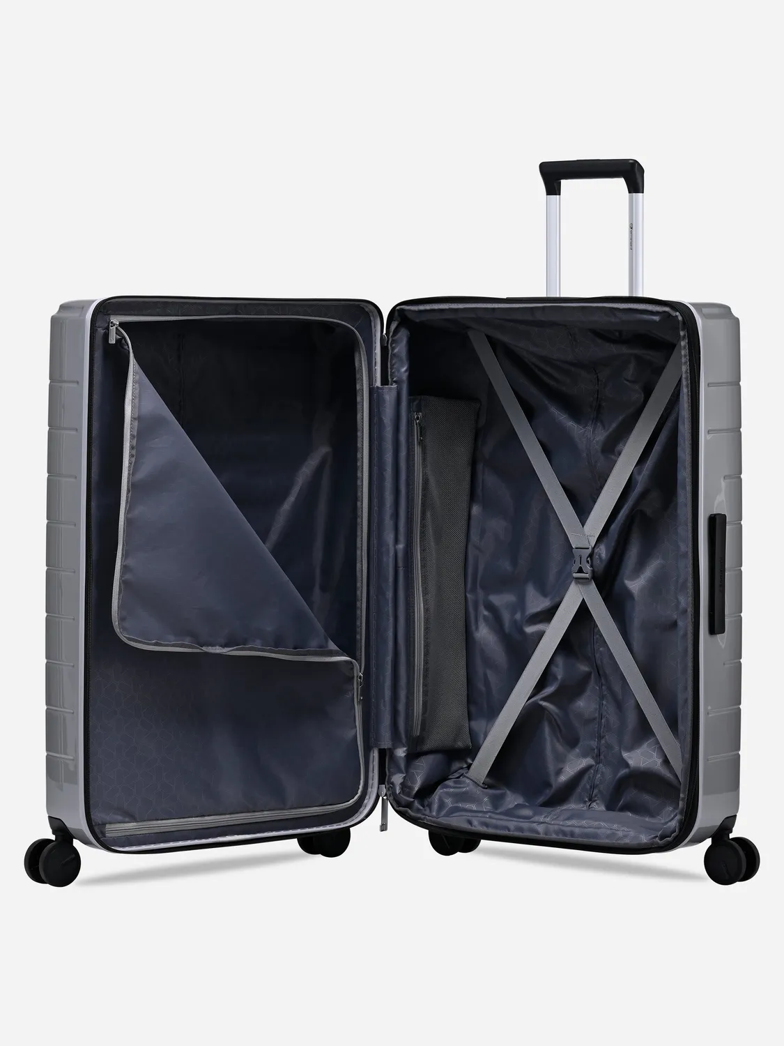 Eminent Voyager Set valigie argento espandibile