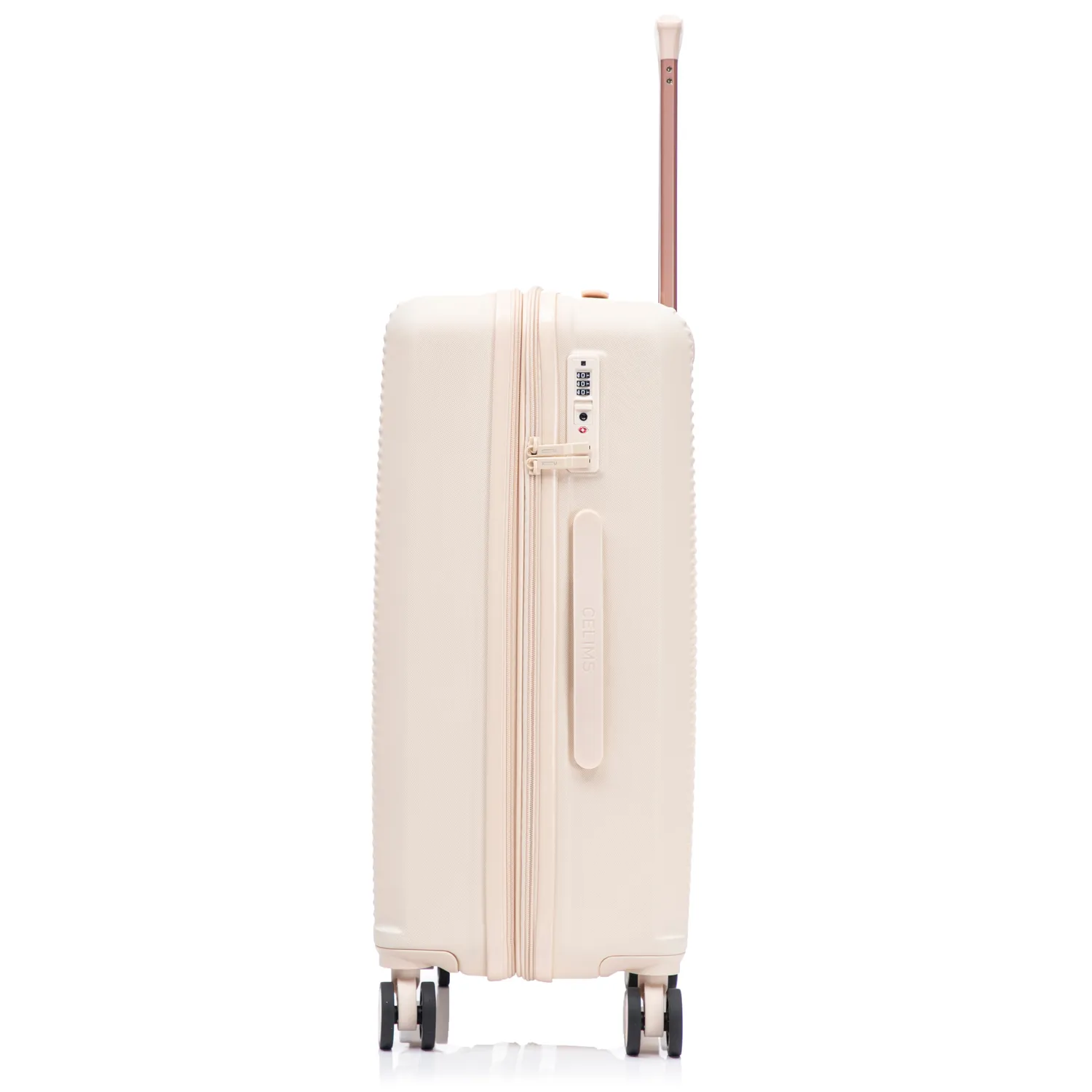 CELIMS Linea Weekend valigia cabina 55 cm beige rigida