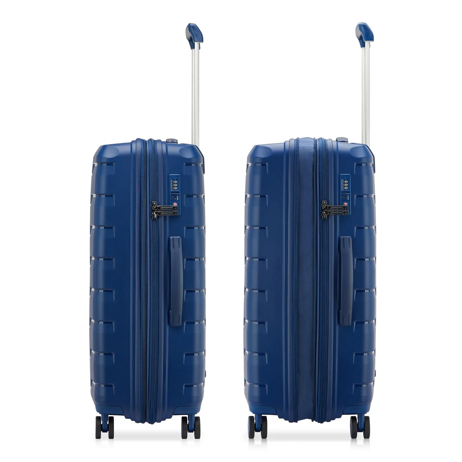 Roncato Skyline 2.0 Trolley Medio 70 cm Blu Notte Espandibile Rigido