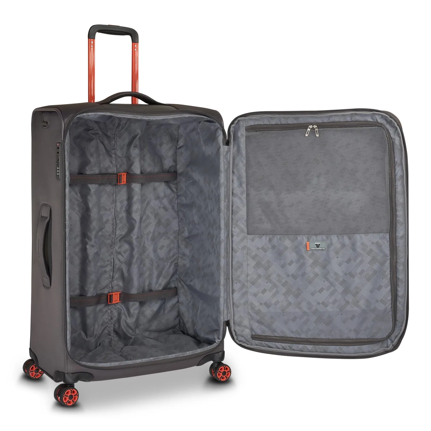 Roncato Trolley Grande Tessuto Espandibile Cinghie Abiti