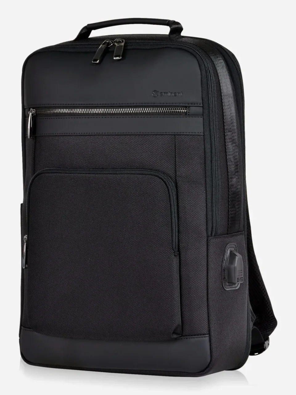 Eminent Urban Elite zaino nero porta PC 14" espandibile USB