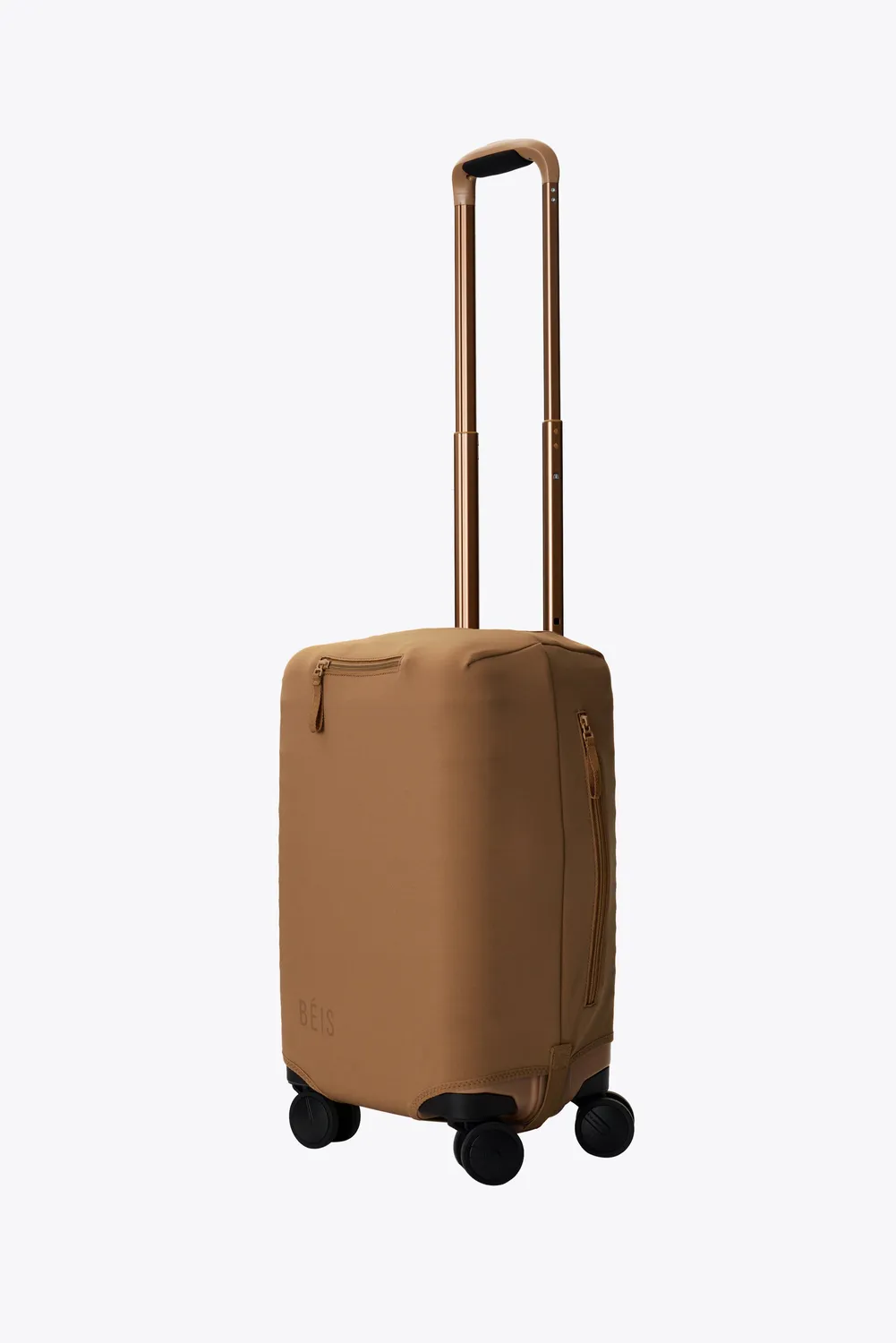 Beis Small Carry-On cover valigia camel