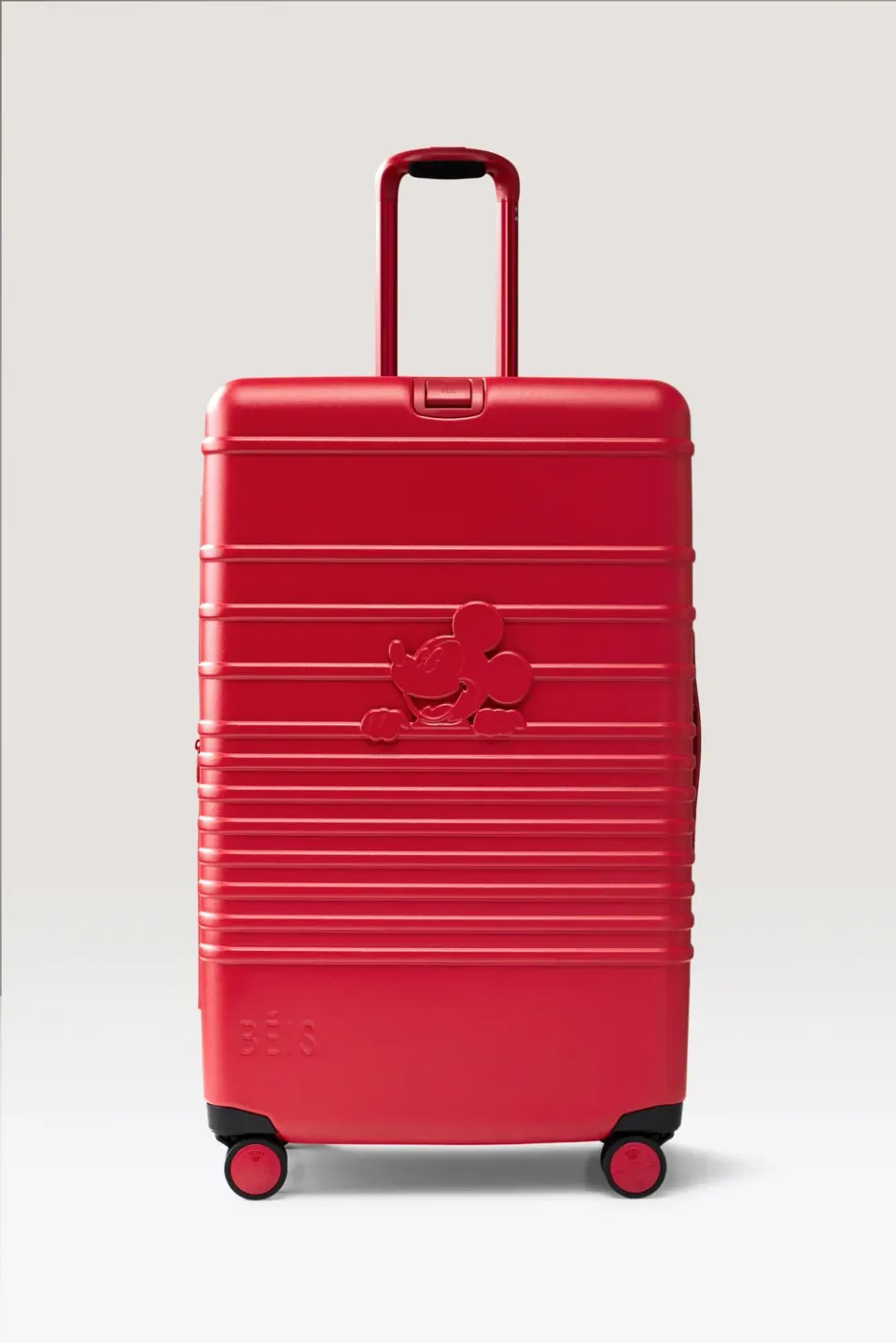 Beis Disney Large Check-In Roller valigia Mickey rosso