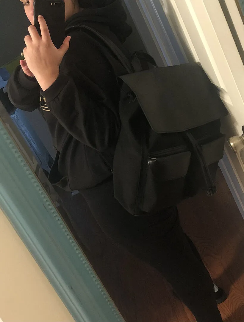 Beis Rucksack zaino Black porta laptop lavabile