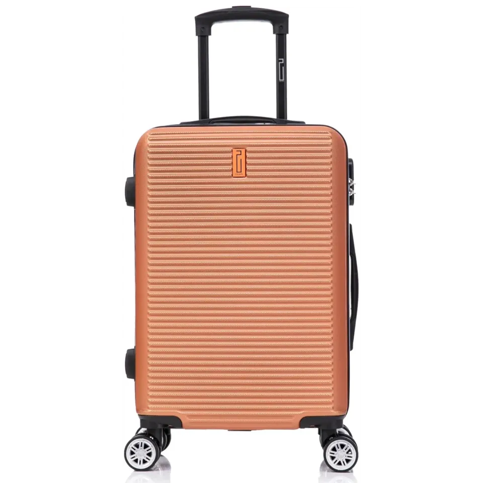 CELIMS Weekend Valigia Cabina 55 cm Nero ABS Leggera