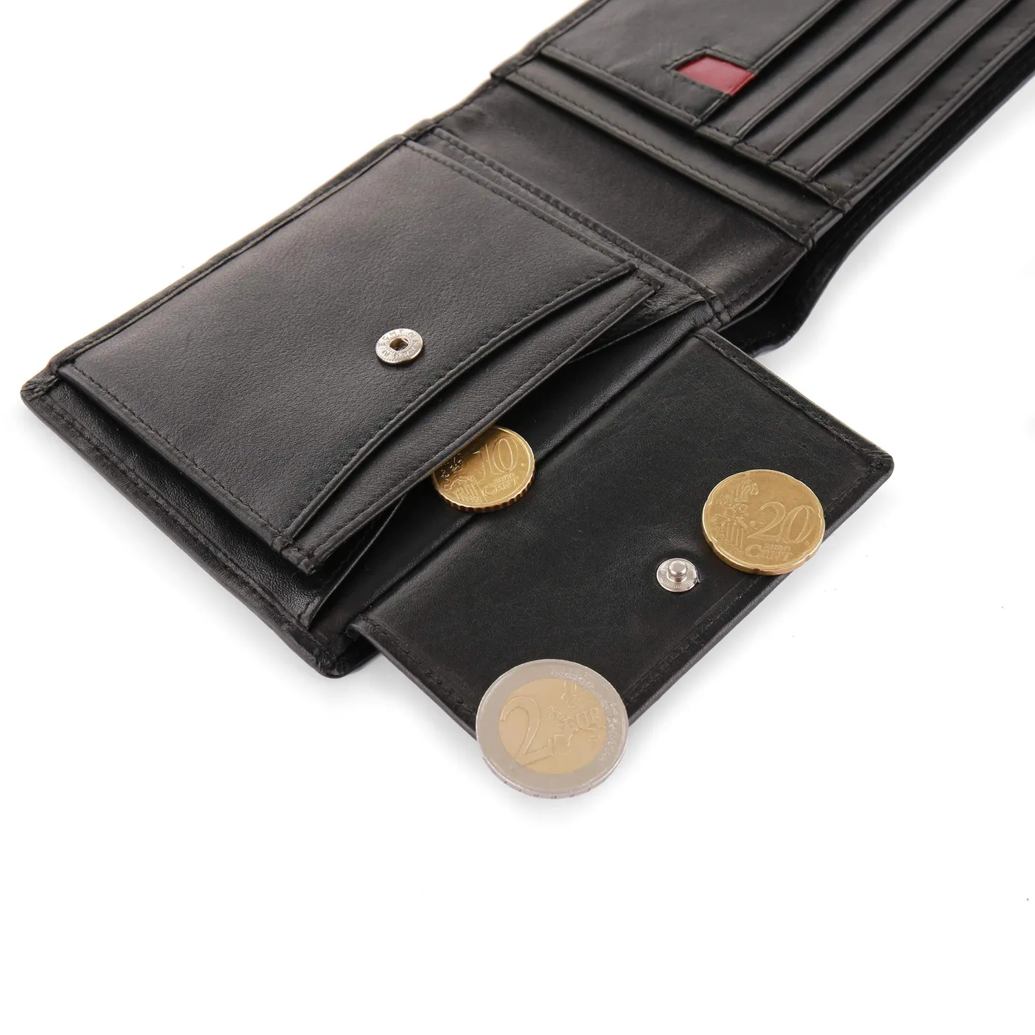 Roncato Pascal portafoglio uomo Nero pelle RFID