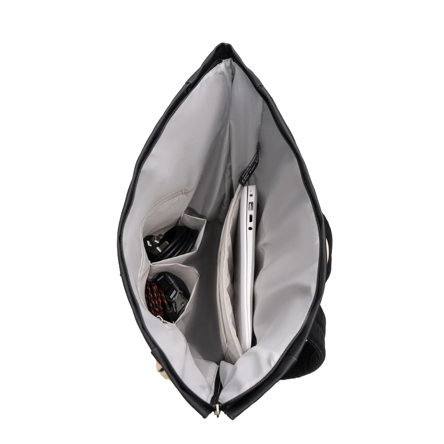 CELIMS Roll-Top zaino bagaglio a mano 45x36x20 nero impermeabile