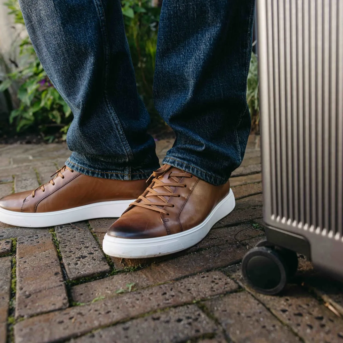 Jekyll & Hide Seattle Sneaker Pelle Tan Uomo Classica
