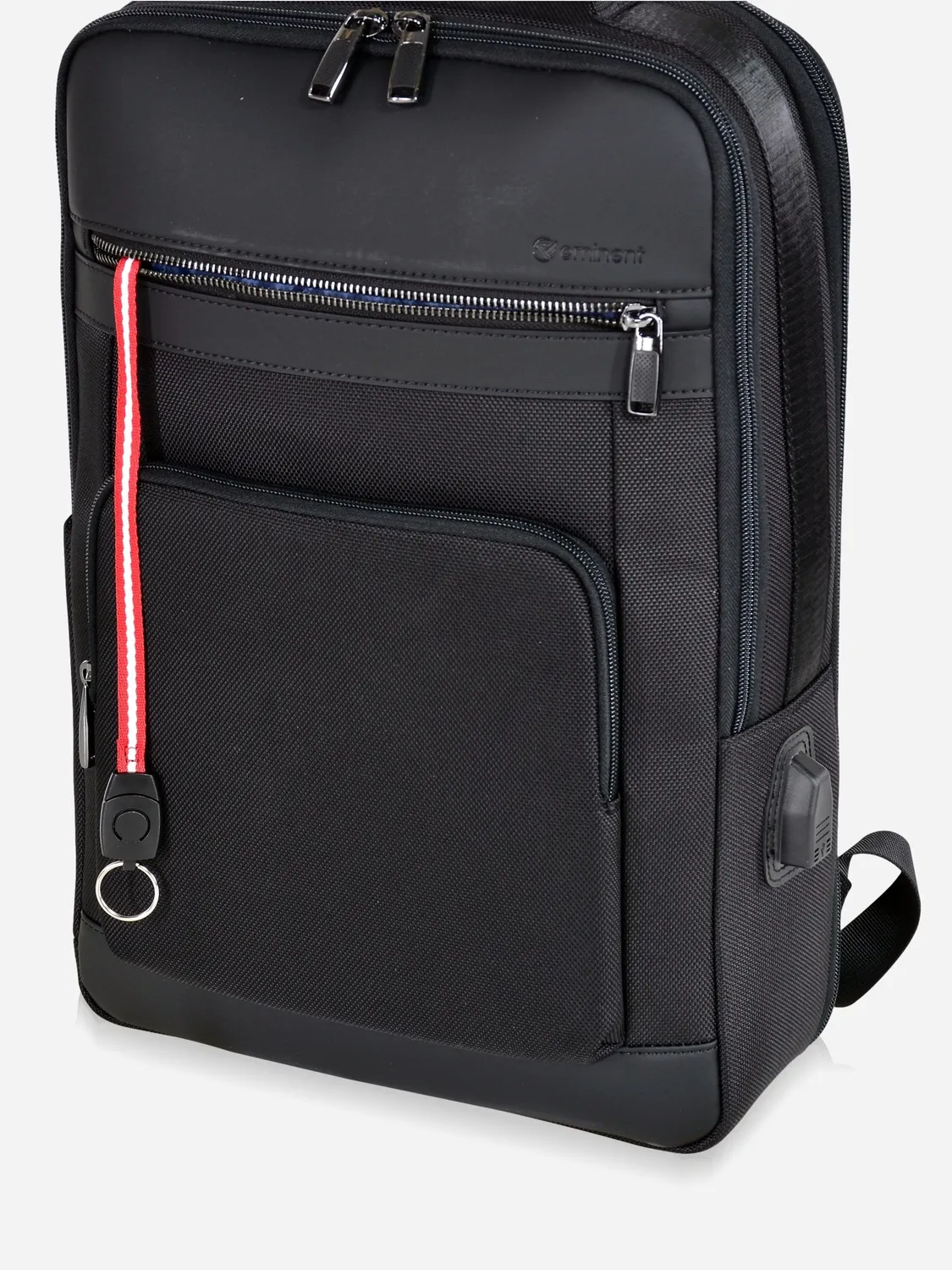 Eminent Urban Elite zaino nero porta PC 14" espandibile USB